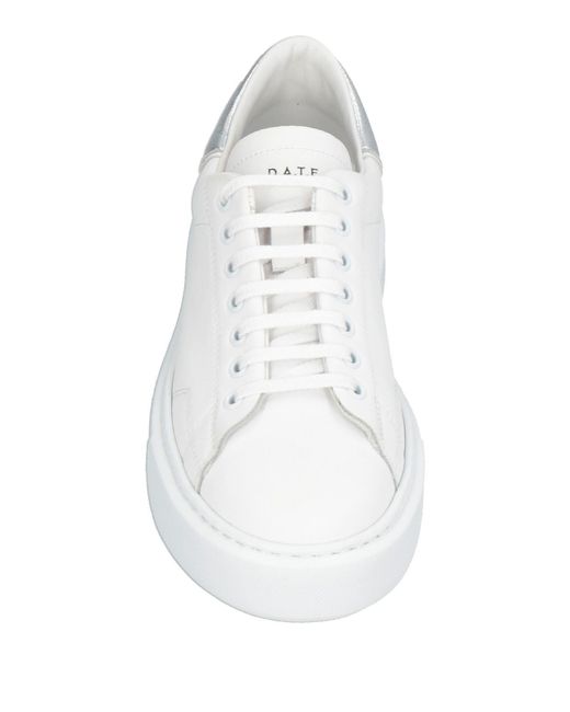 Date Natural Sneakers Leather