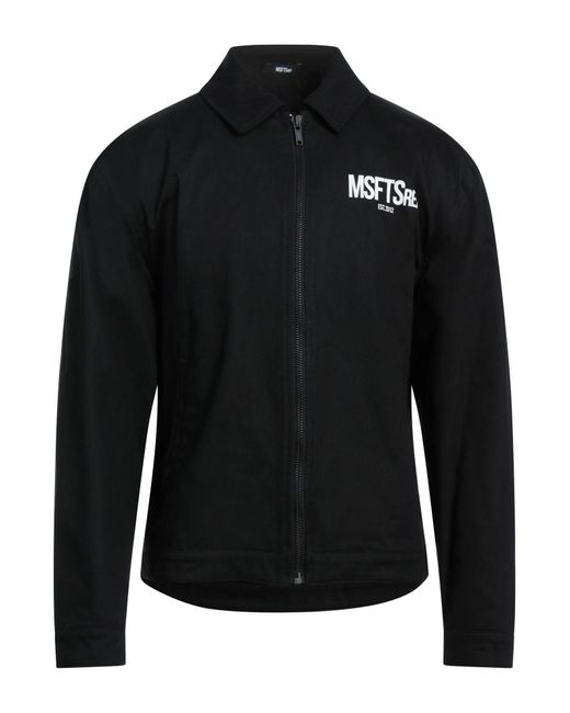 Msftsrep Black Jacket for men