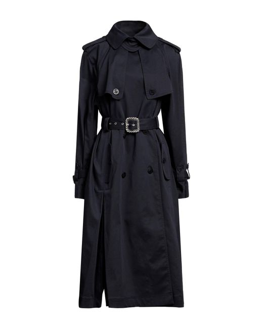 Alberta Ferretti Blue Overcoat & Trench Coat
