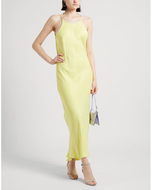 EMMA & GAIA Yellow Maxi-Kleid