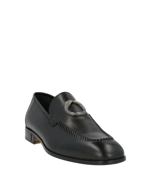 Roberto Cavalli Black Loafer for men