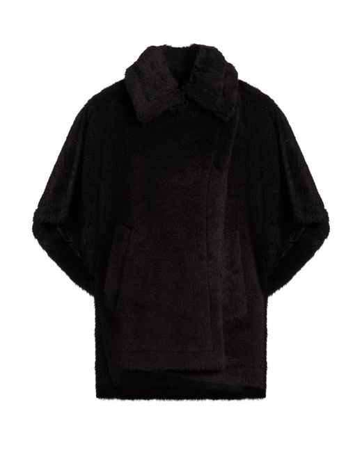 Max Mara Black Shearling & Teddy