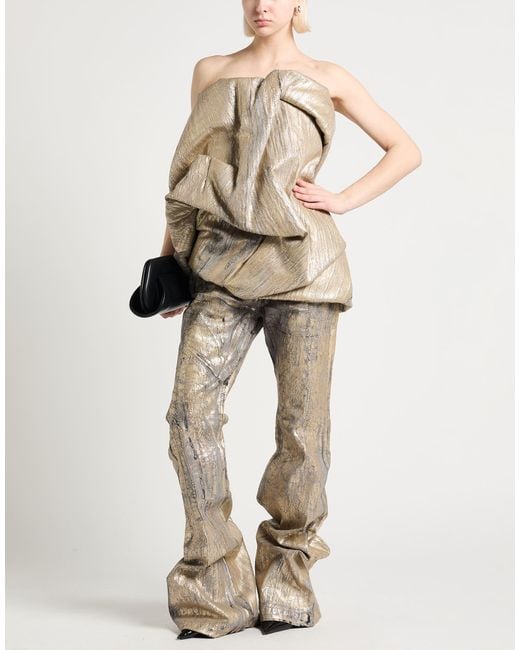 Rick Owens Natural Top Cotton