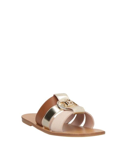 Liu Jo Multicolor Sandals Calfskin, Cow Leather