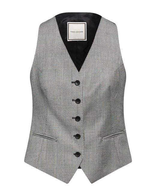 Tagliatore 0205 Gray Waistcoat