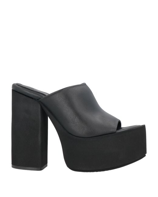 Paloma Barceló Black Sandals