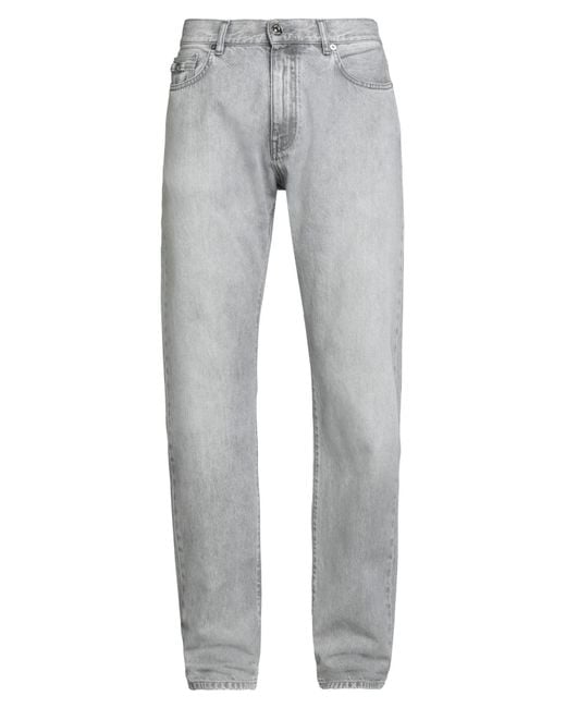Versace Gray Jeans Cotton for men