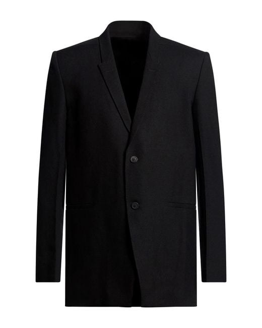 Rick Owens Black Blazer for men