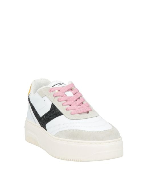 Pantofola D Oro White Sneakers Calfskin