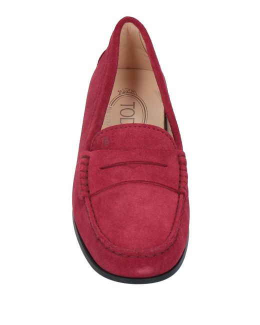 Tod's Red Loafer