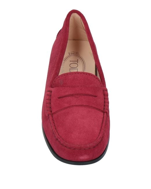 Tod's Red Loafer
