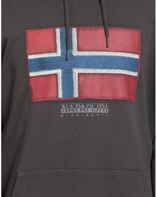 Napapijri Gray Sweatshirt for men