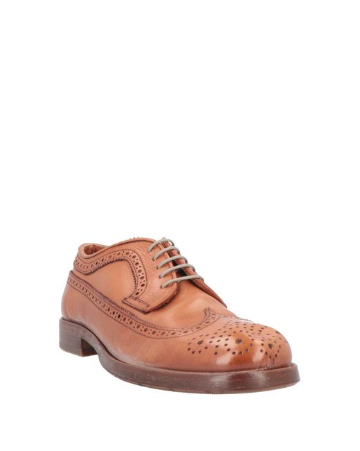 Moma Pink Lace-up Shoes for men