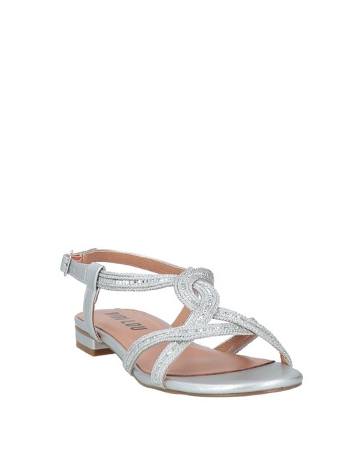 Bibi Lou White Sandals
