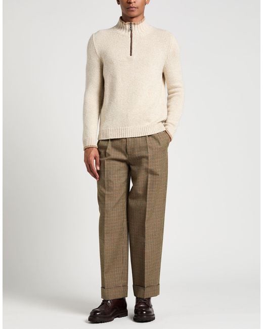 Fedeli Rollkragenpullover in White für Herren