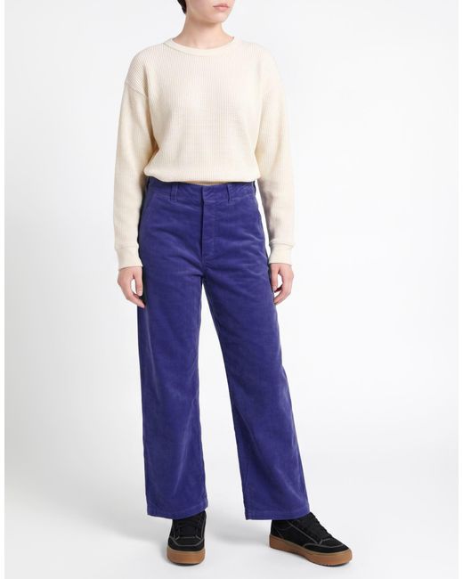 Department 5 Blue Pants Cotton, Elastane