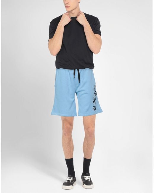 John Richmond Blue Shorts & Bermuda Shorts for men