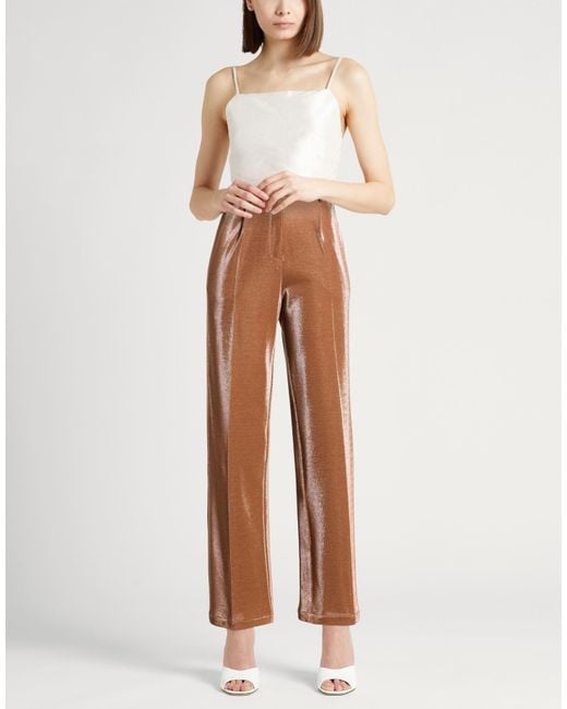 Alysi Brown Pants