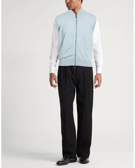 Alpha Studio Blue Sky Cardigan Cotton for men