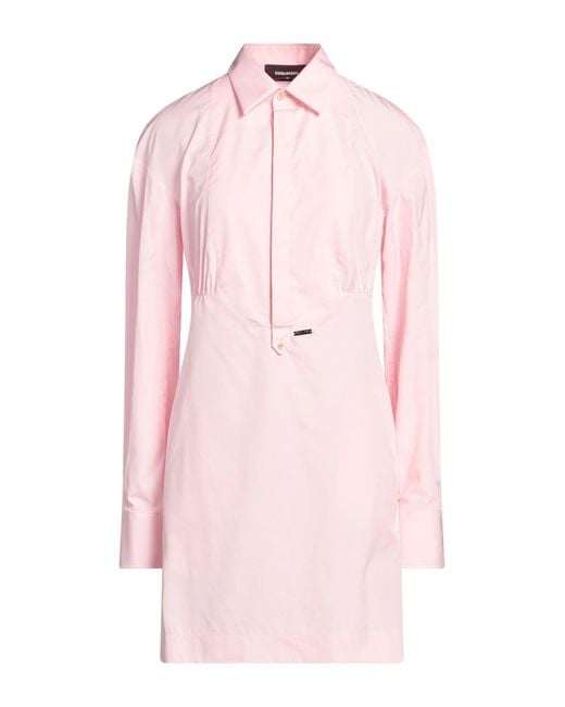 DSquared² Pink Mini Dress