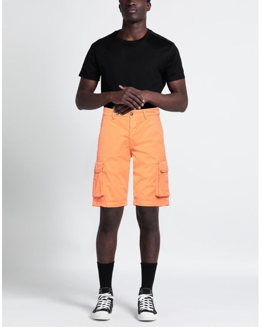 40weft Orange Shorts & Bermuda Shorts for men