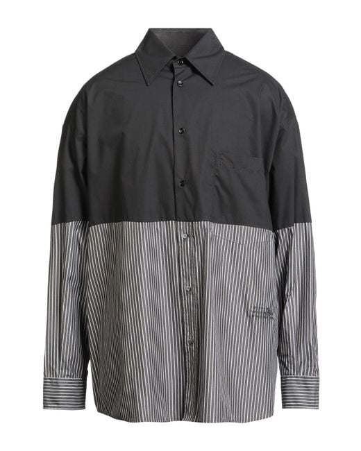 MM6 by Maison Martin Margiela Hemd in Gray für Herren