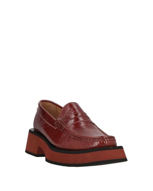 Paloma Barceló Red Loafer