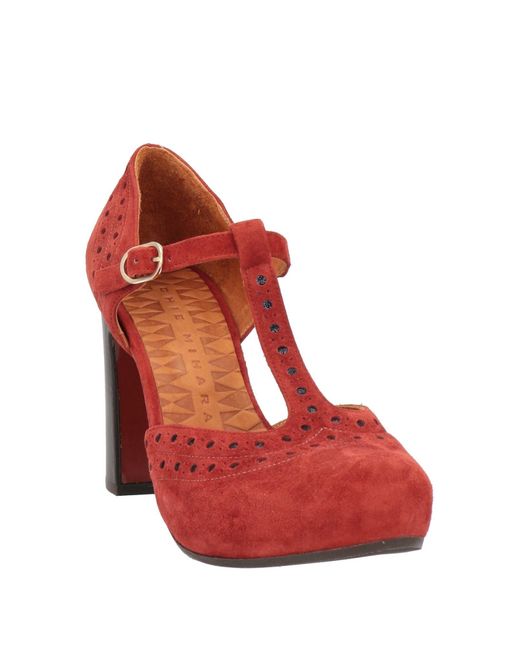 Chie Mihara Red Pumps Leather