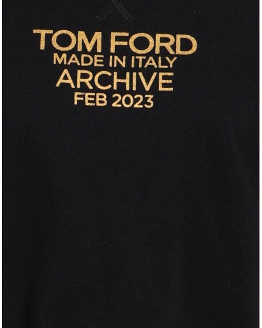 Sweat-shirt Tom Ford en coloris Black