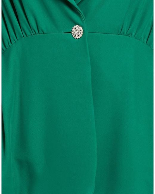 Rebel Queen Green Blazer Polyester, Elastane