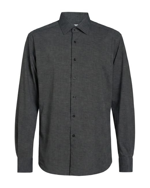Xacus Gray Shirt Polyamide, Elastane for men