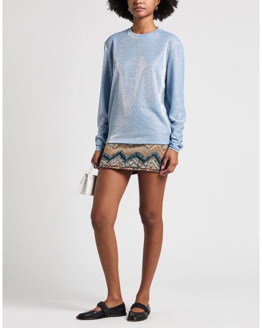 MSGM Blue T-Shirts