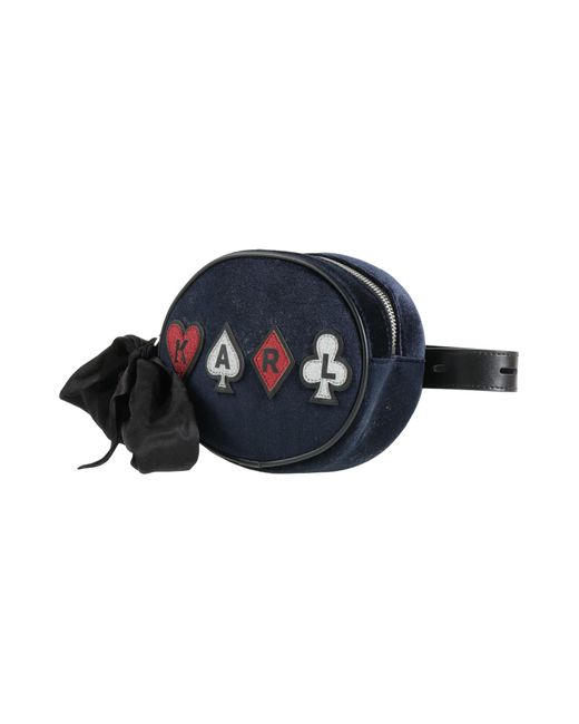 Karl Lagerfeld Blue Belt Bag