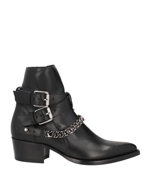 Amiri Black Ankle Boots for men
