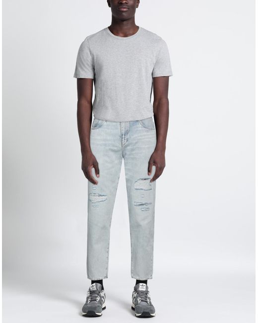 ARMANI EXCHANGE Blue Jeans Cotton for men