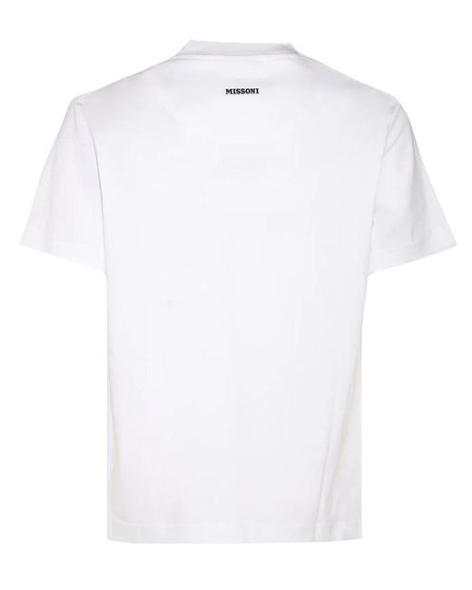T-shirt di Missoni in White da Uomo