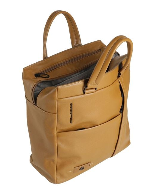 Piquadro Brown Handbag for men