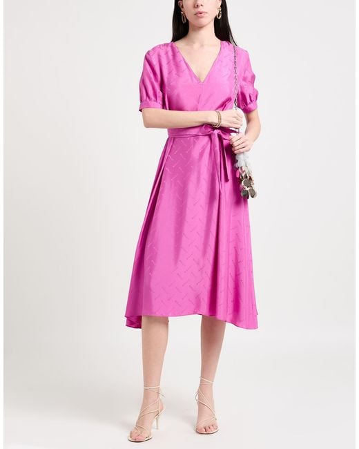 Robe midi Bally en coloris Pink
