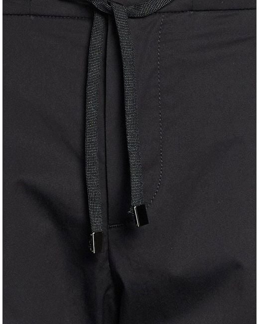 Yan Simmon Blue Pants Cotton, Polyamide, Elastane for men