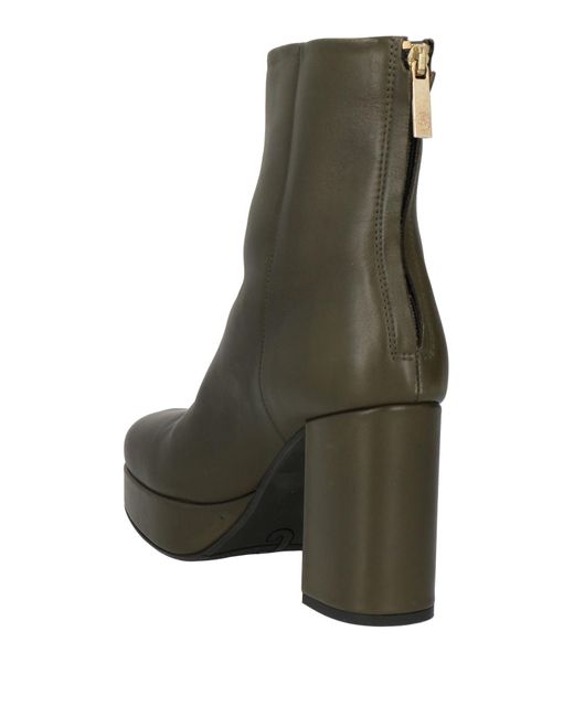 Carmens Green Ankle Boots