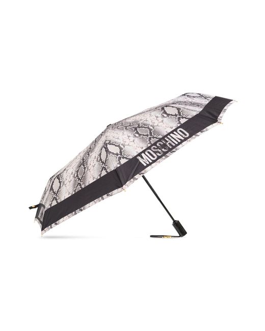 Paraguas Moschino de color Metallic