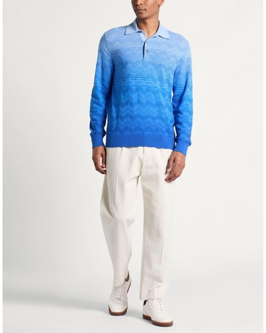 Pullover di Missoni in Blue da Uomo