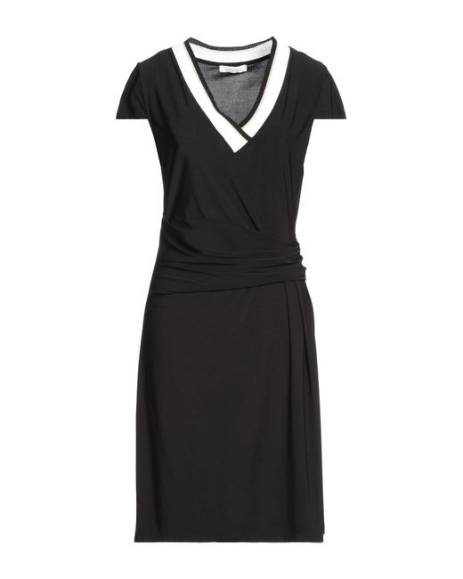 LUCKYLU  Milano Black Short Dress