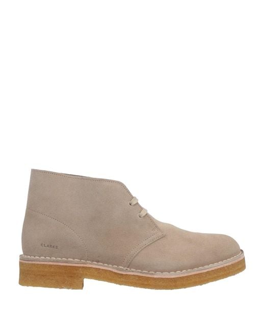 Clarks Brown Ankle Boots for men