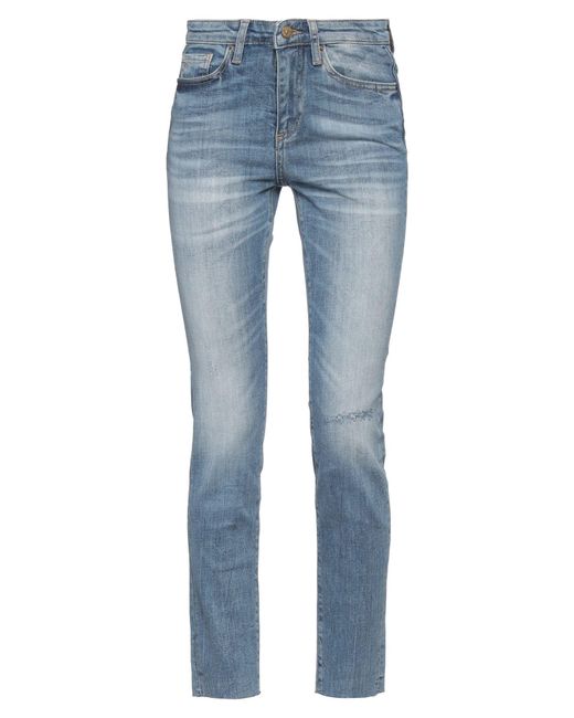 ARMANI EXCHANGE Blue Jeans Cotton, Elastane