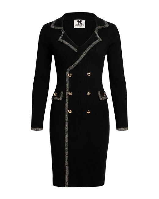 No Secrets Black Mini Dress