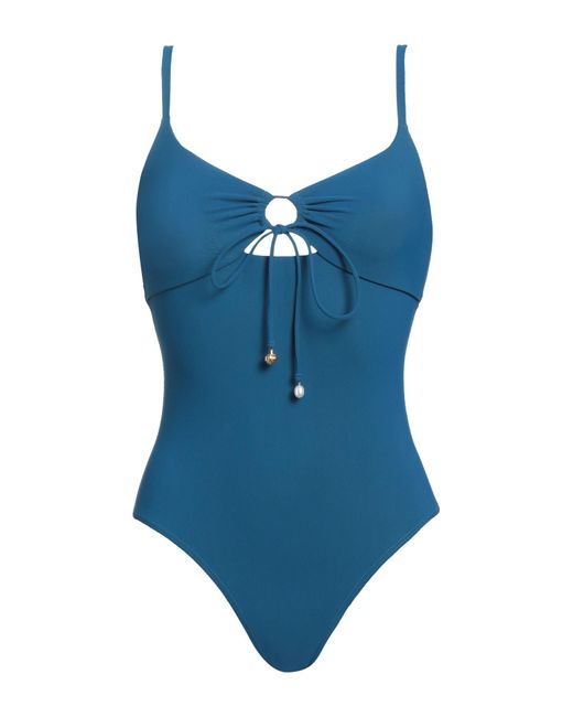 Tory Burch Blue One-piece Swimsuit