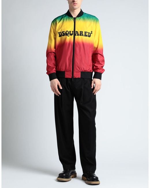 DSquared² Multicolor Bomber Jackets for men