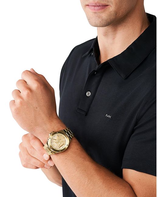 Michael Kors Wrist Watch in Gold 