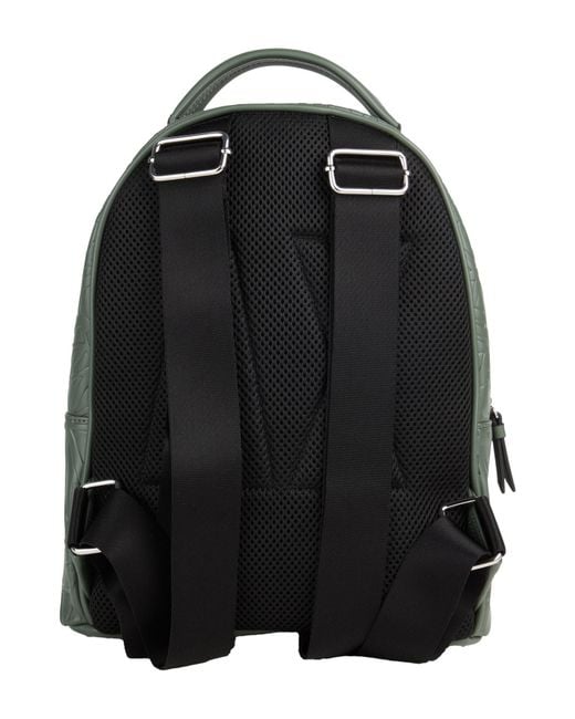 ARMANI EXCHANGE Green Dark Backpack Polyester